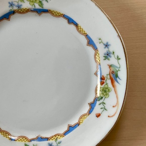 Set of 6 | Near-Antique (1925) Gebrüder Benedikt Bread & Butter Plates - Picture 3 of 4